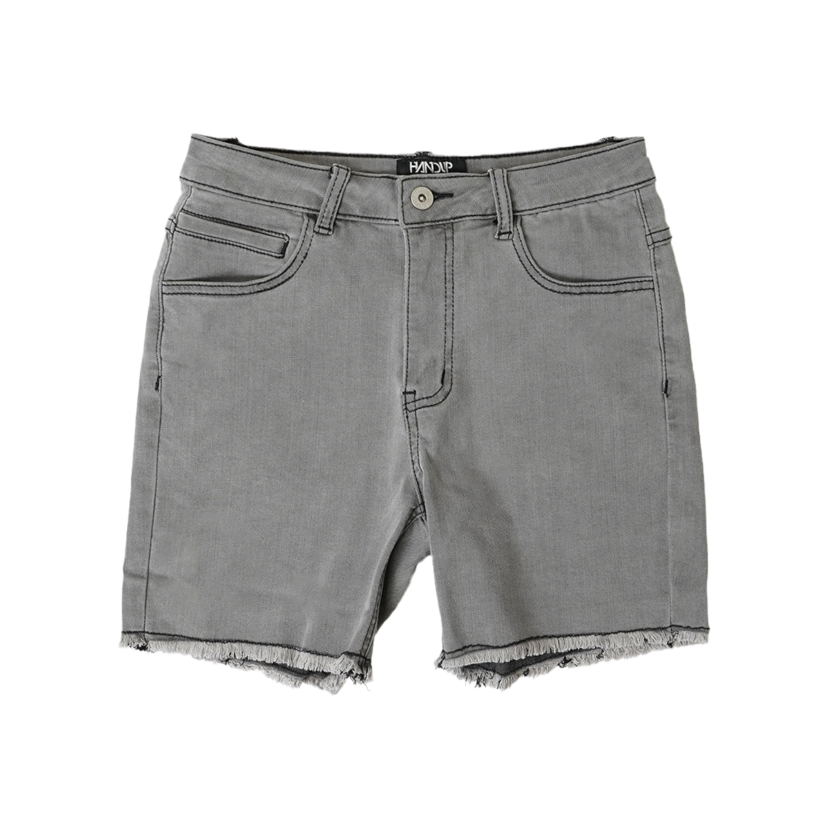 5.5" Stretch Jorts - Faded Grey