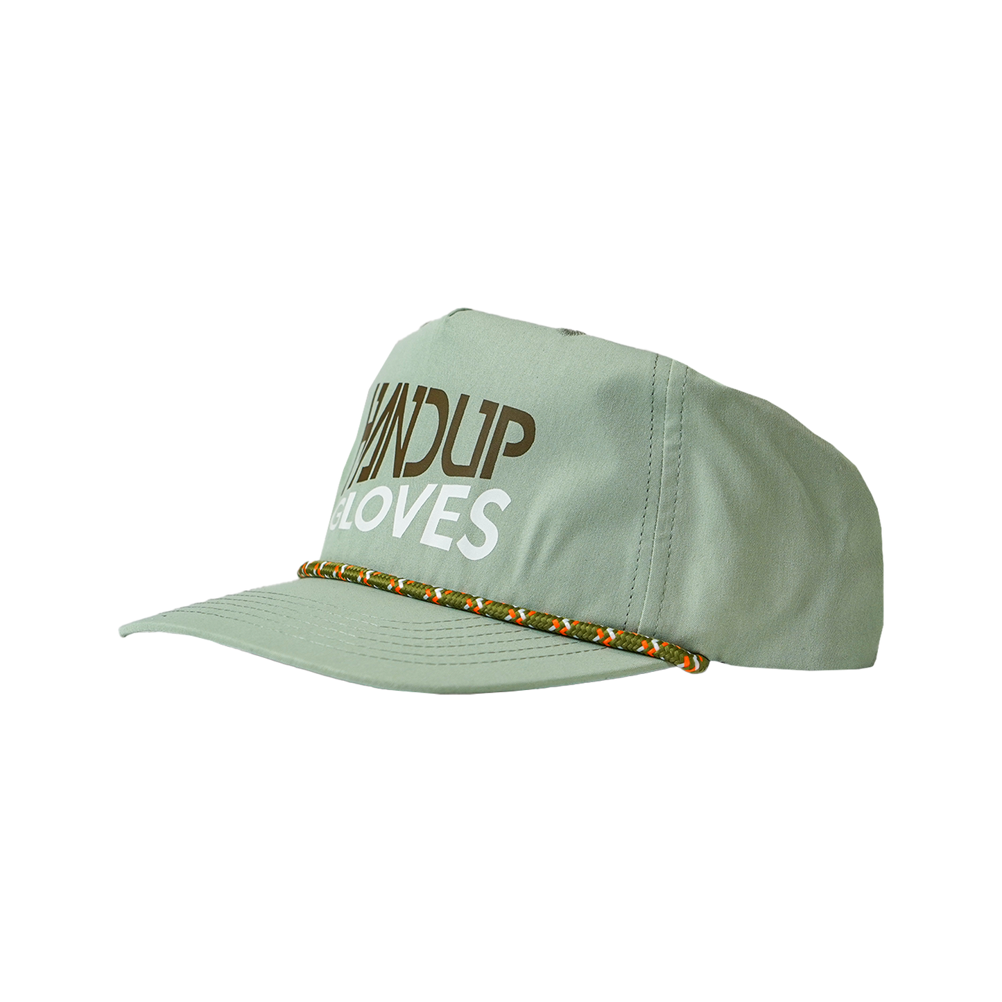 Pinch Front Rope Hat - Stacked Diagonal Logo