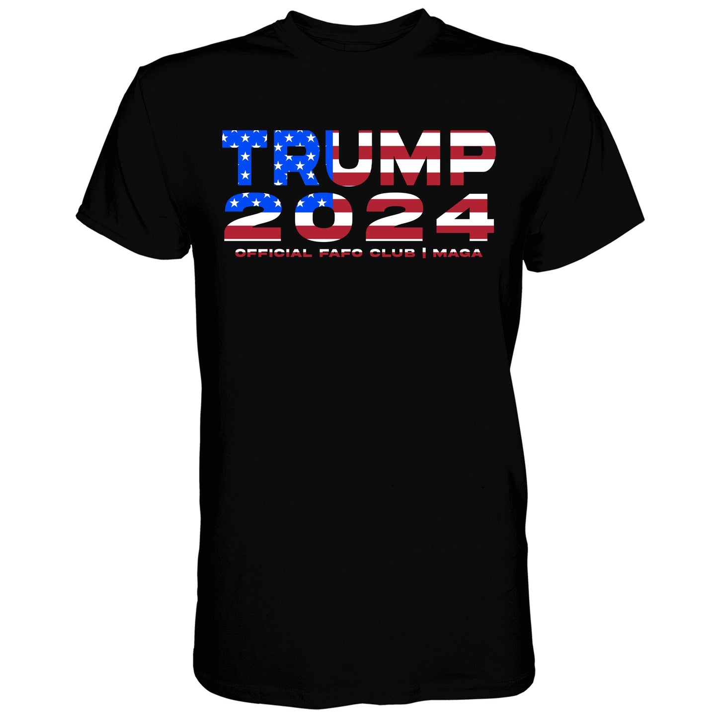 Trump 2024 American Flag Men's T-Shirt