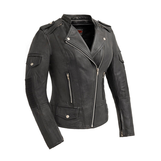 Tantrum - Women's Motorcycle Leather Jacket