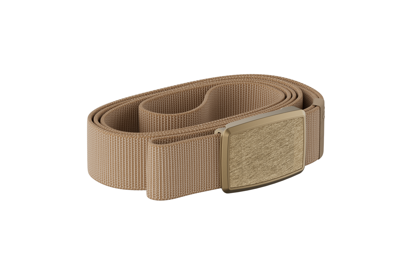 Groove Belt Low Profile - Taupe/Gold