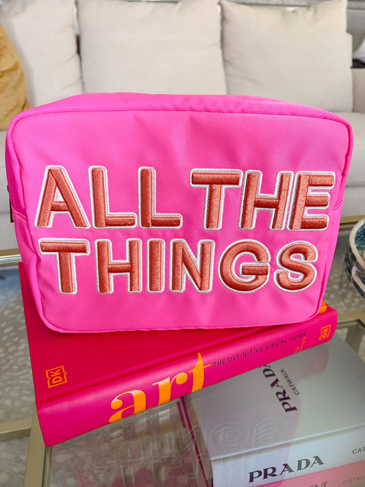 All The Things XL Bag - Bright Pink