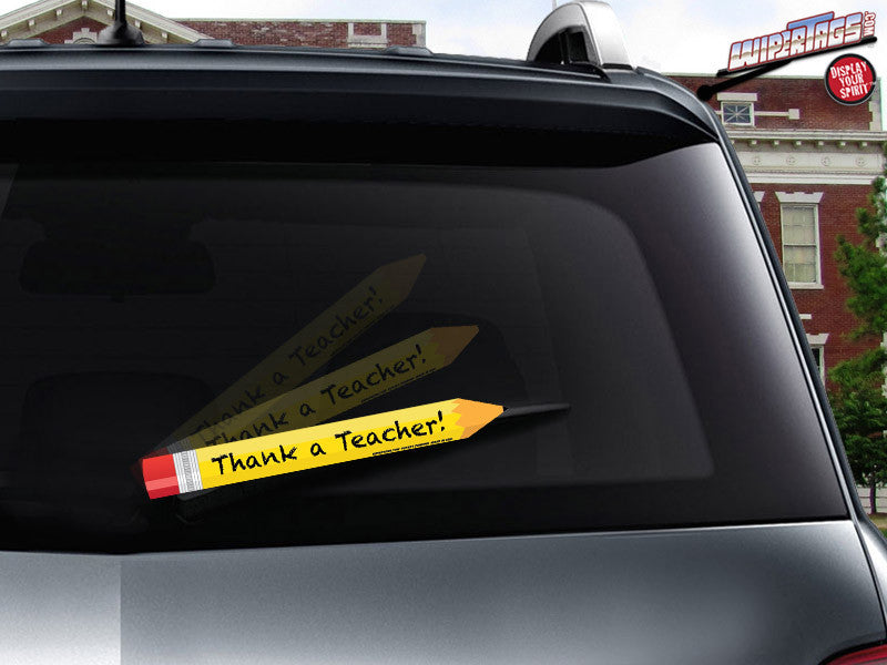 Thank a Teacher Pencil WiperTag