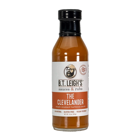 The Clevelander - Mustard Maple Rosemary Barbecue Sauce - 16 oz Bottle