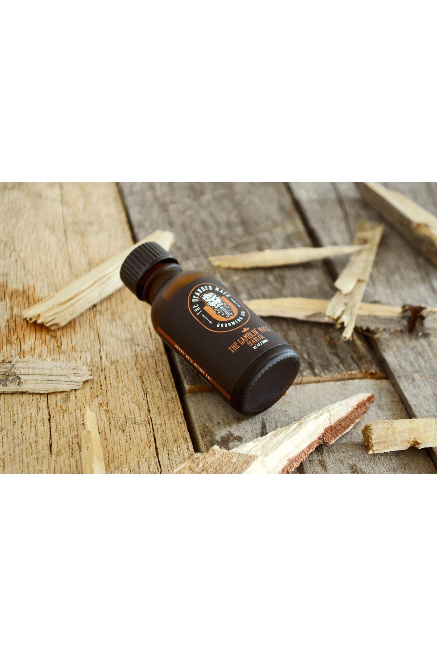 The Gamblin' Mack Beard Oil - Oud, Leather + Frankincense