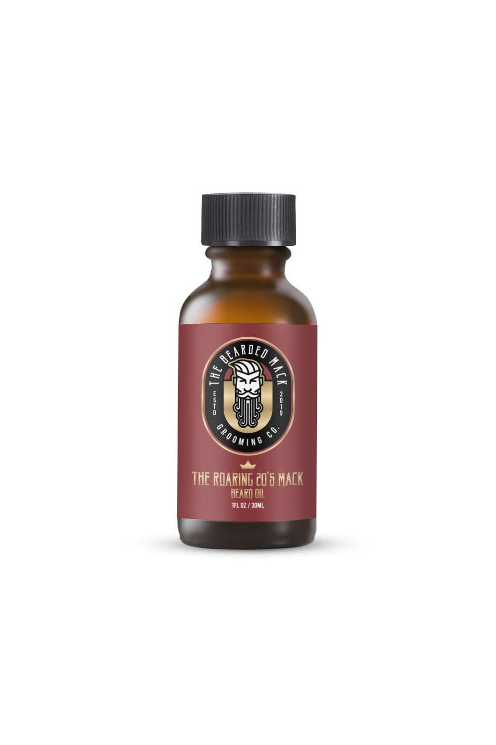 The Roaring 20’s Mack Beard Oil - Bay Rum, Leather + Tobacco