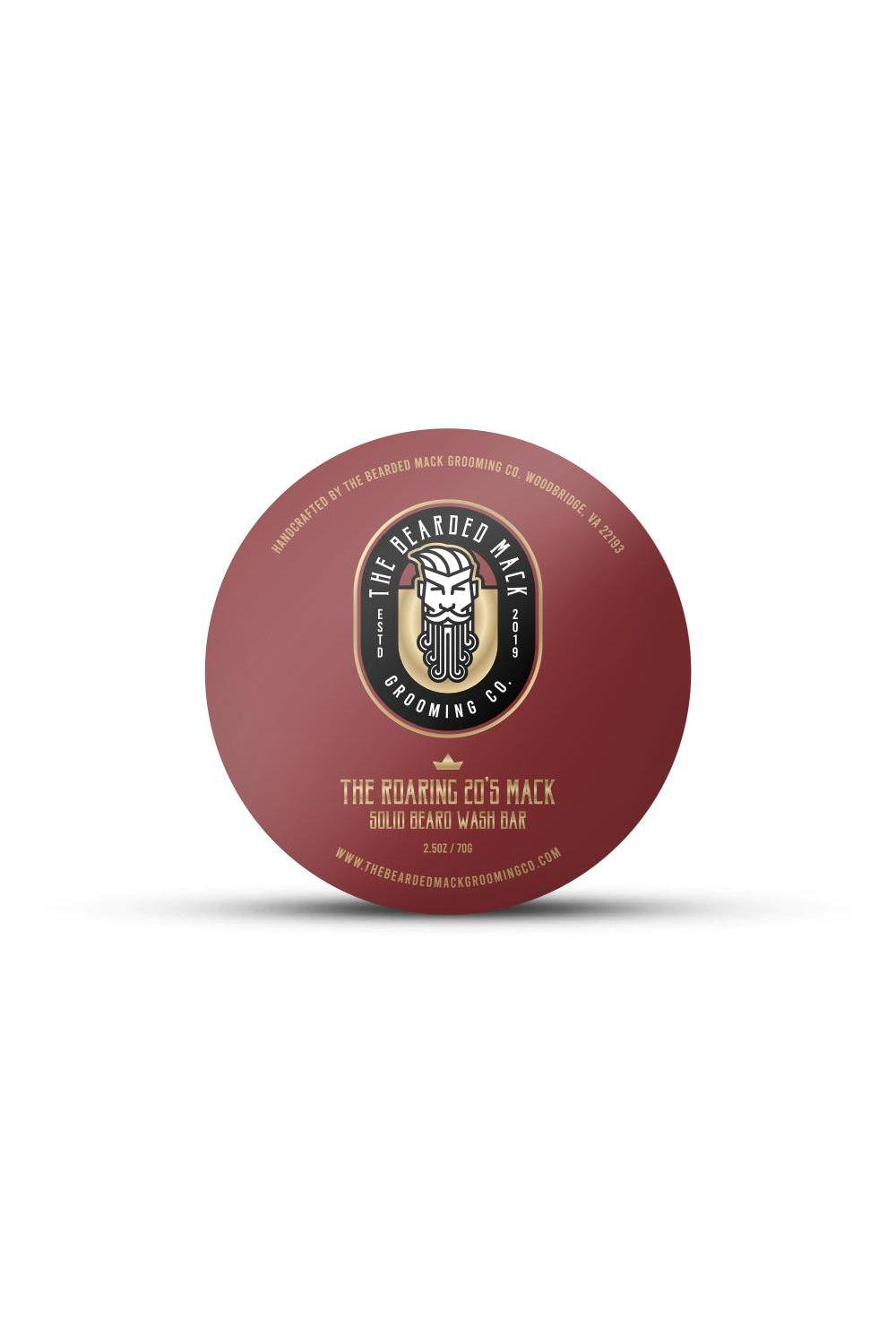 The Roaring 20's Mack Solid Beard Wash Bar - Bay Rum, Leather + Tobacco