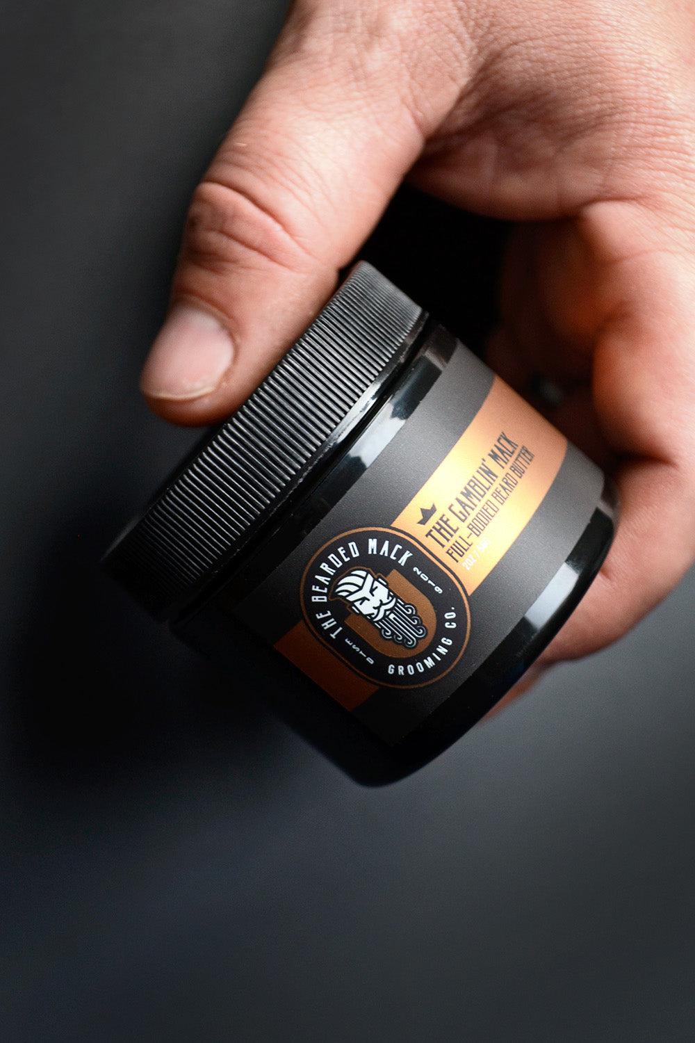 The Gamblin' Mack Beard Butter- Oud, Leather + Frankincense