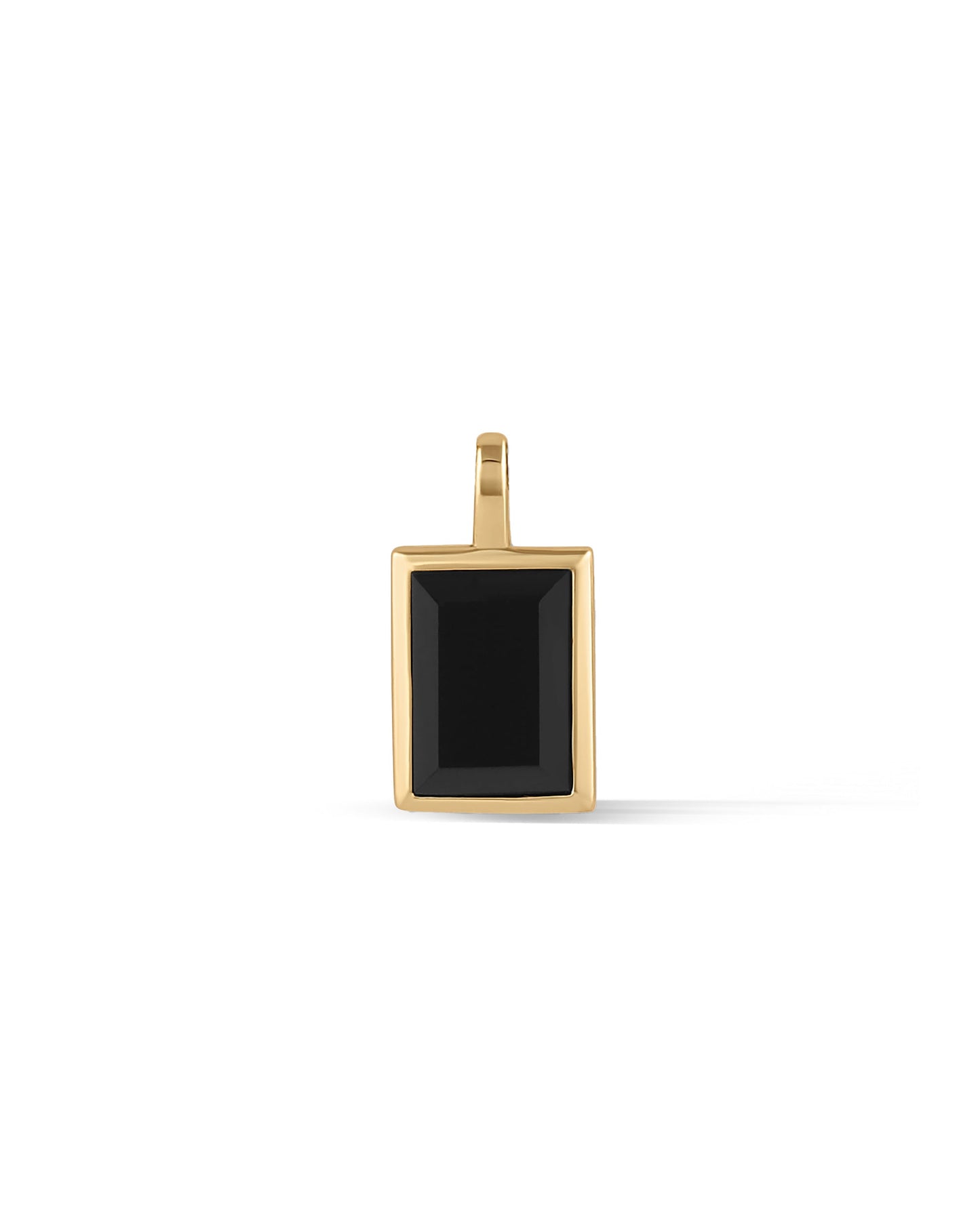 Onyx Quad Pendant - Gold Onyx