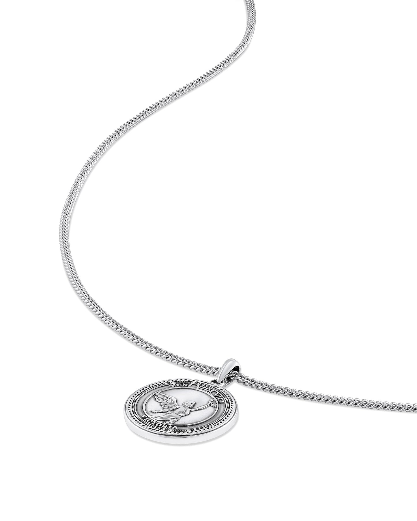 Veni Vidi Vici Necklace - Sterling Silver