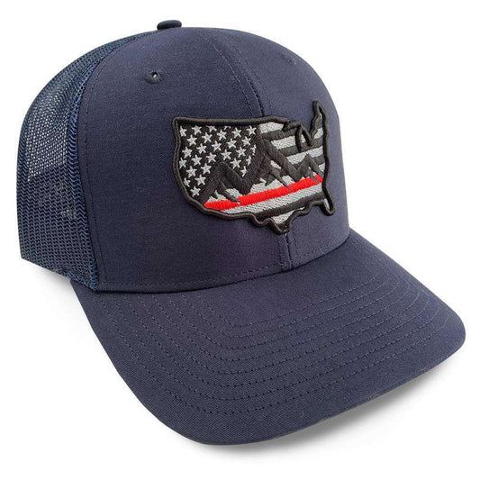 Thin Red Line Trucker Hat