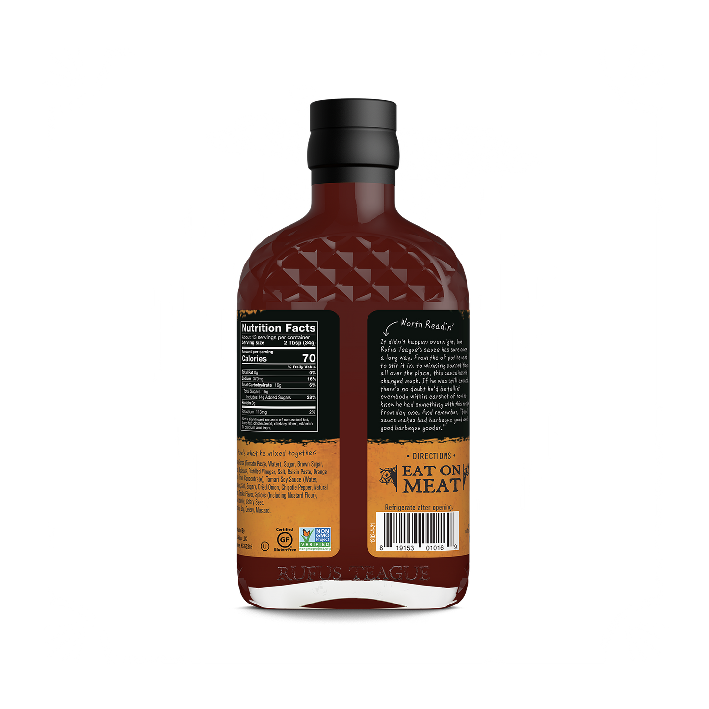 TOUCH O' HEAT BBQ SAUCE