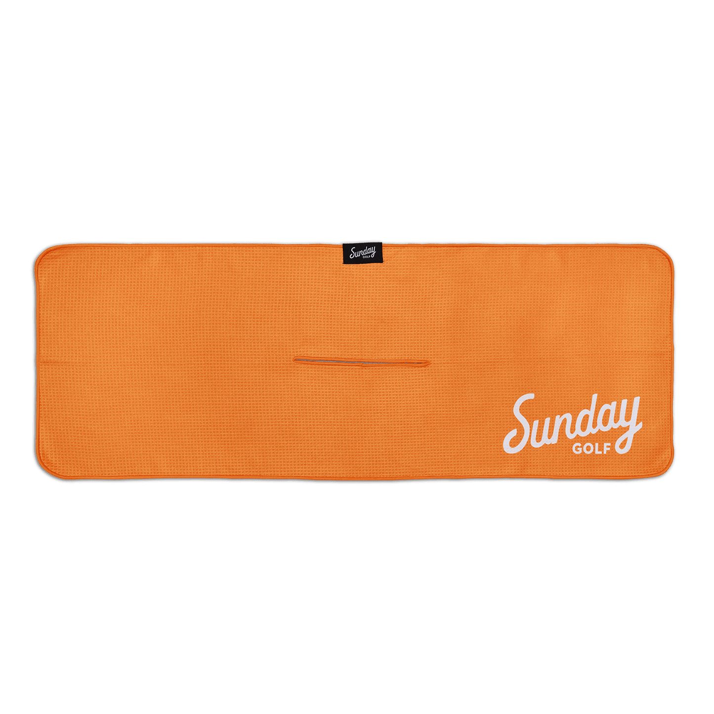 Tailgate Golf Towel | Orange Checker