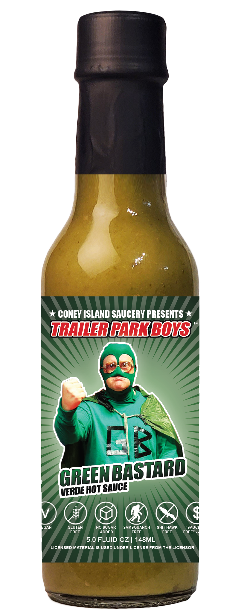 Trailer Park Boys - Green Bastard Hot Sauce