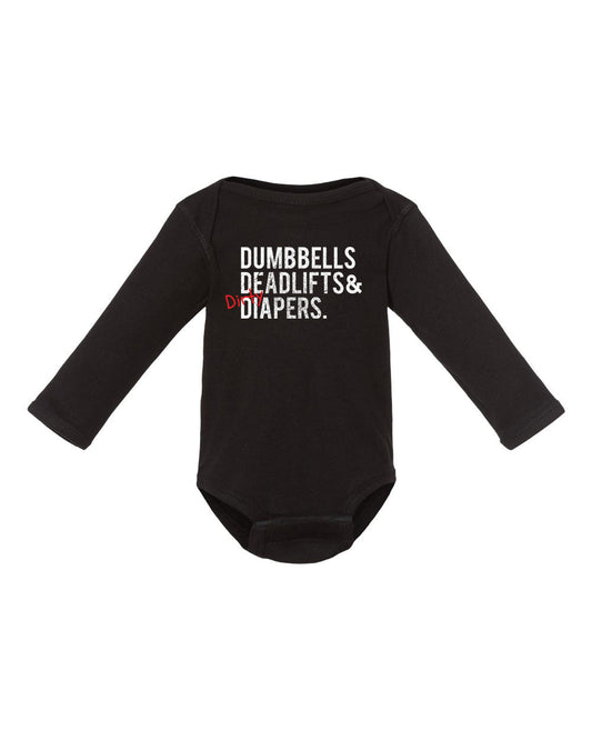 Mini-Me Triple D LONG Sleeve Onesie