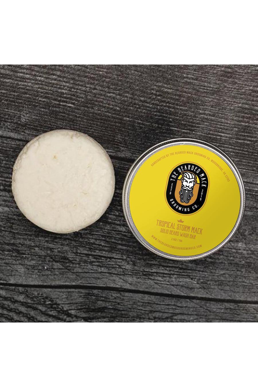 Tropical Storm Mack Solid Beard Wash Bar - Mango + Lime