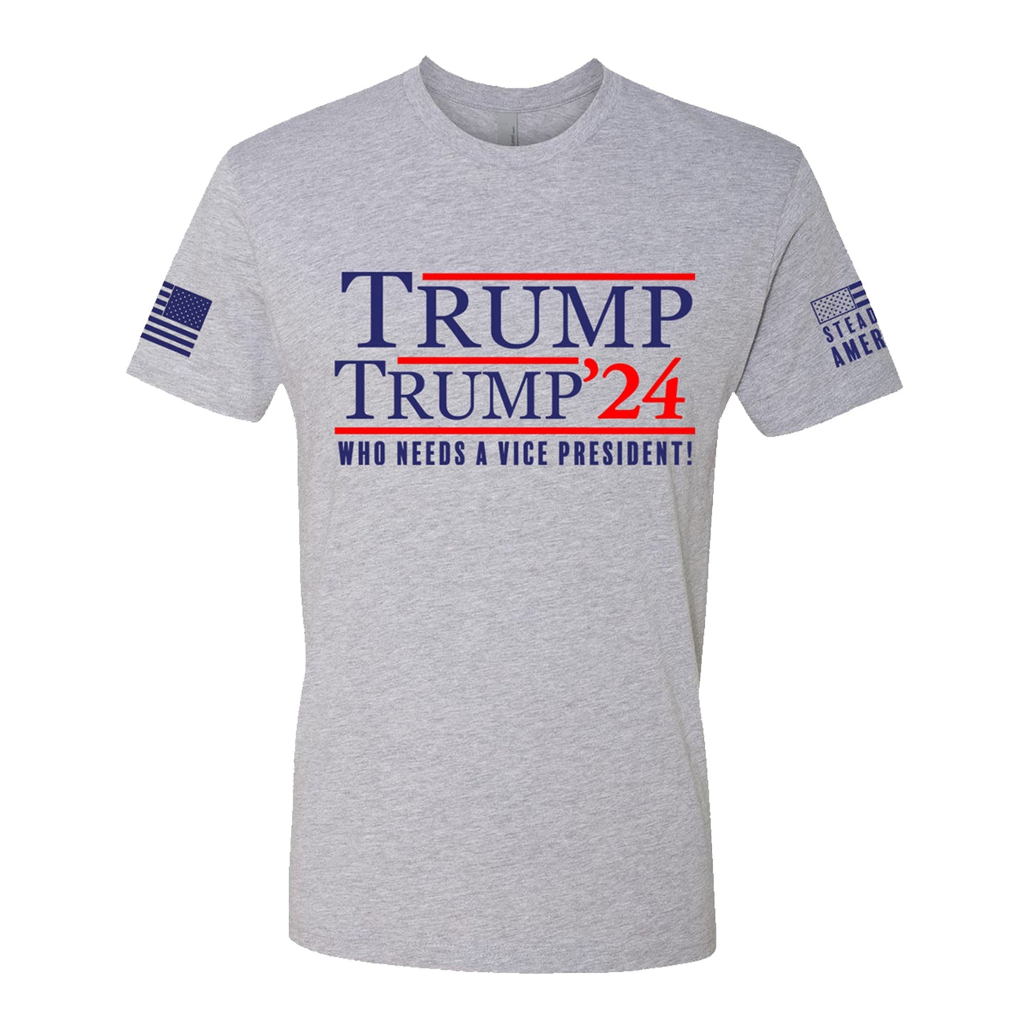 Trump / Trump '24 - Who Needs A Vice President! T-Shirt