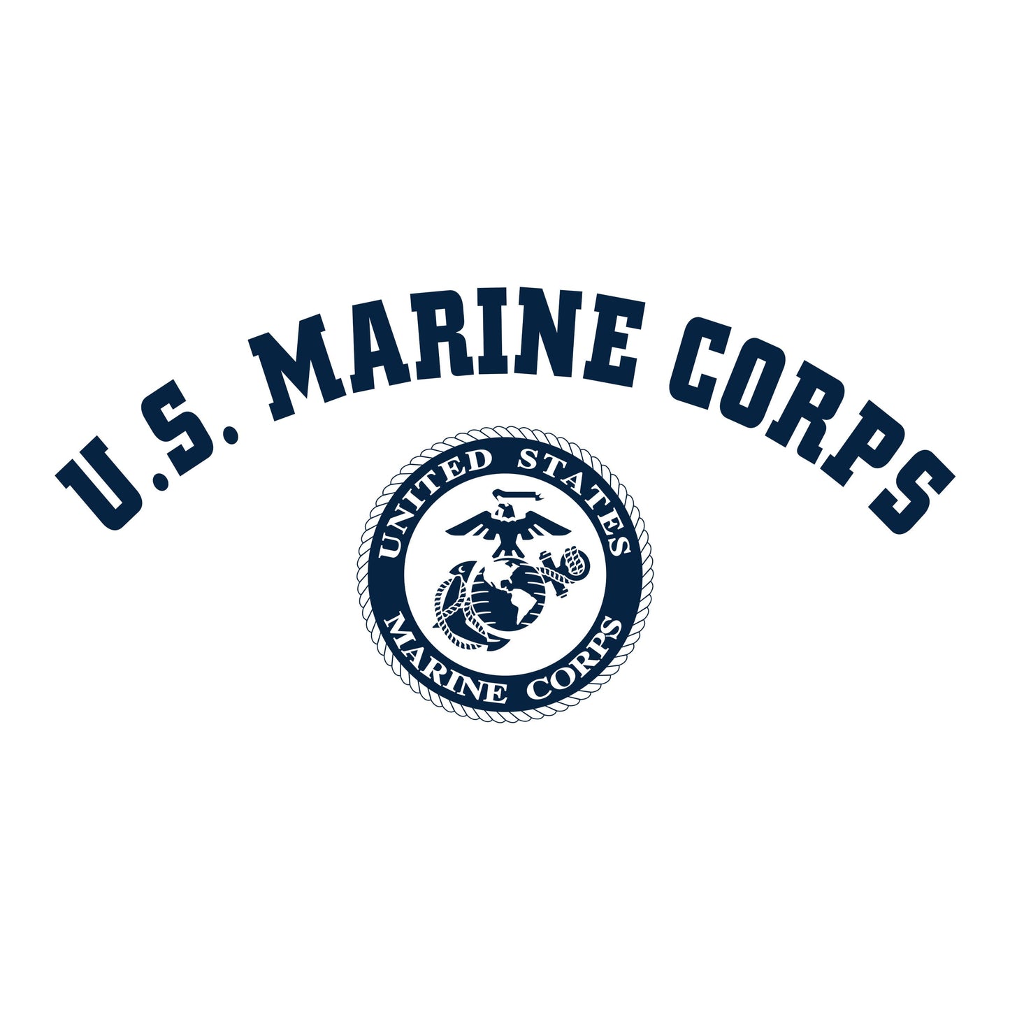 U.S. Marine Corps Sport Gray Long Sleeve Tee