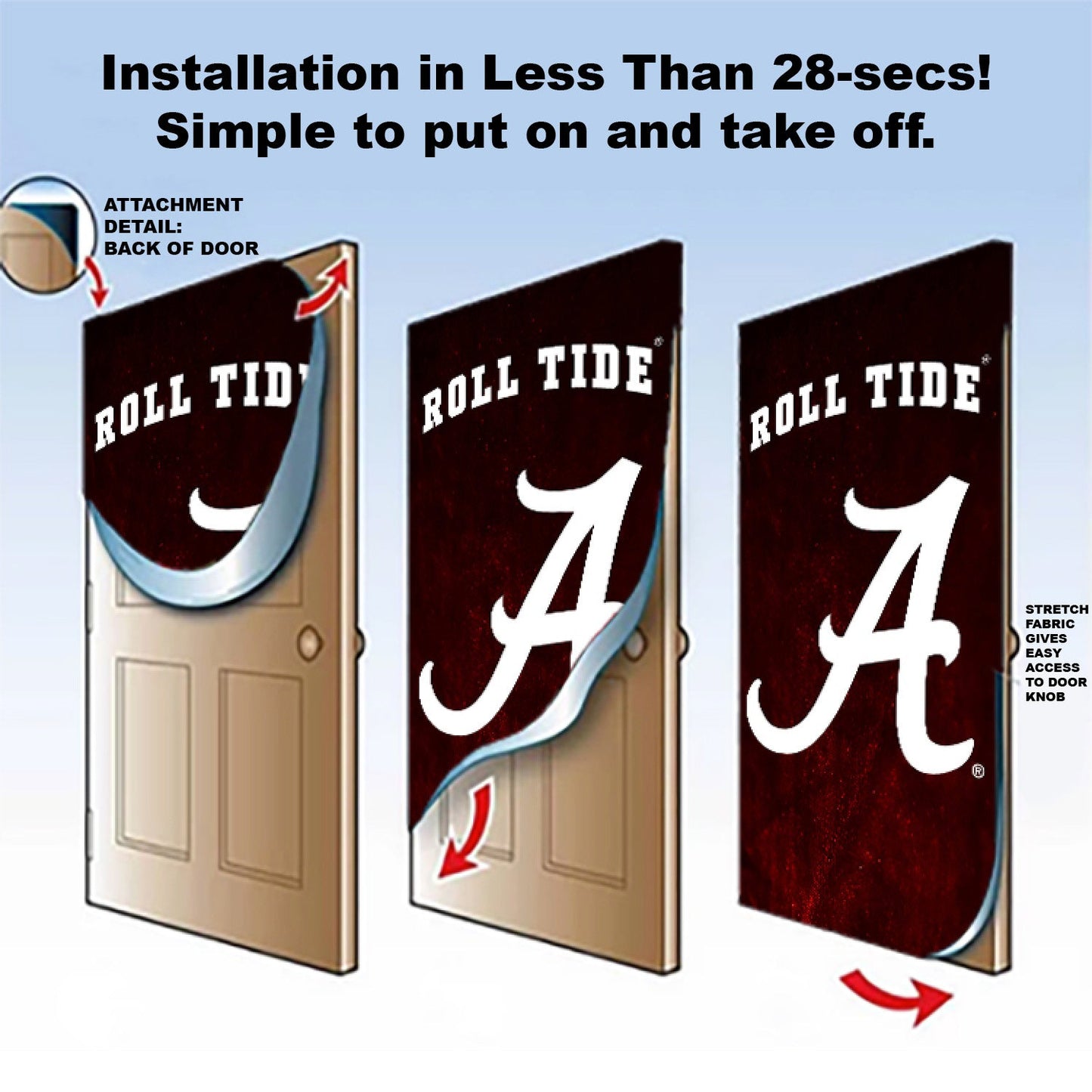 Crimson Tide Door