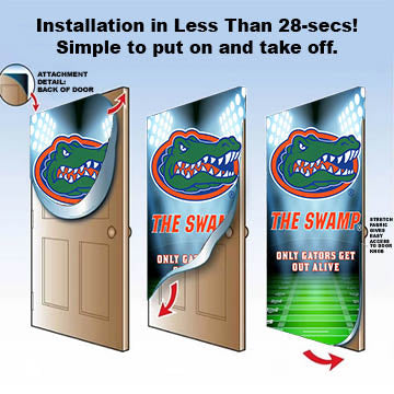 Gators Door Cover