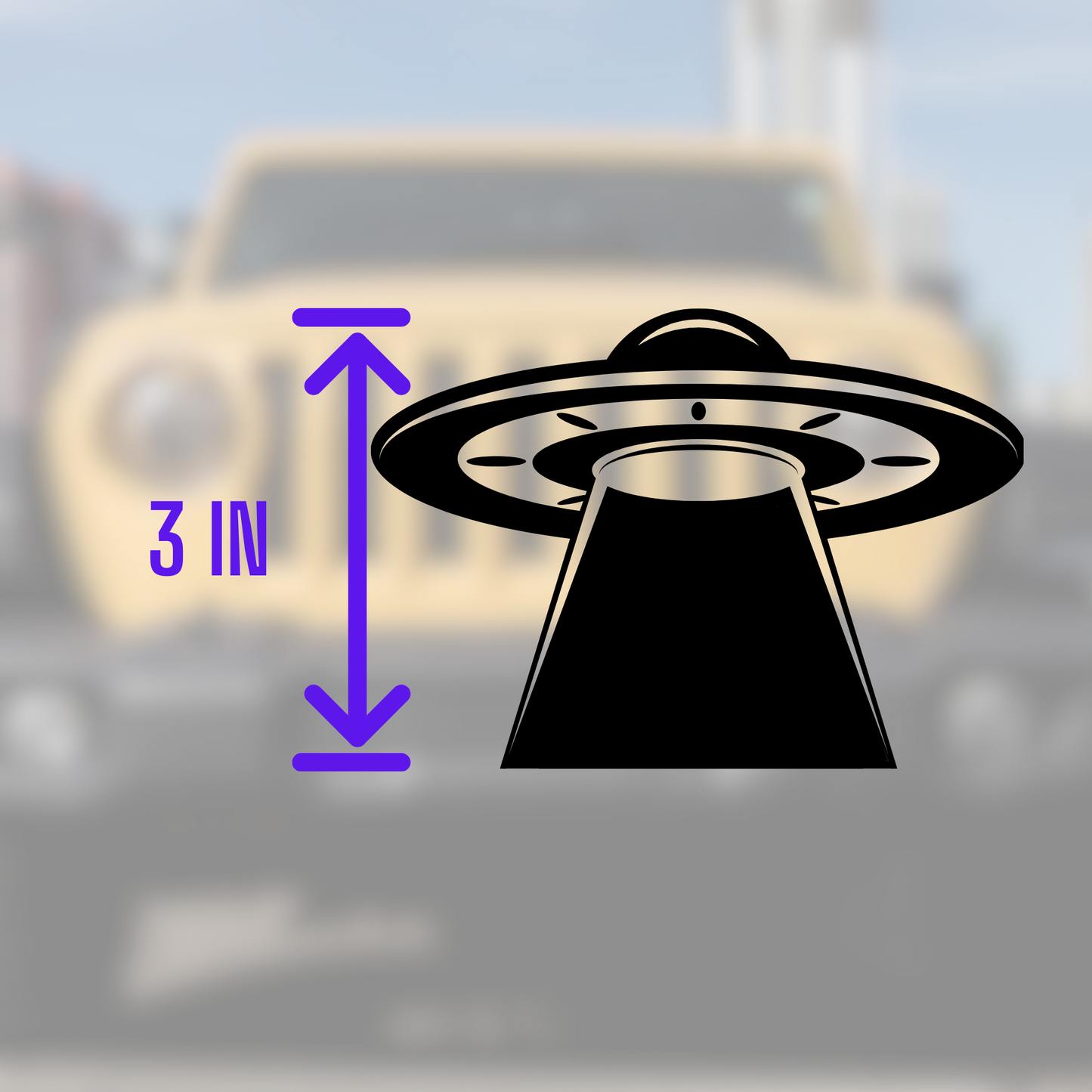 UFO Decal