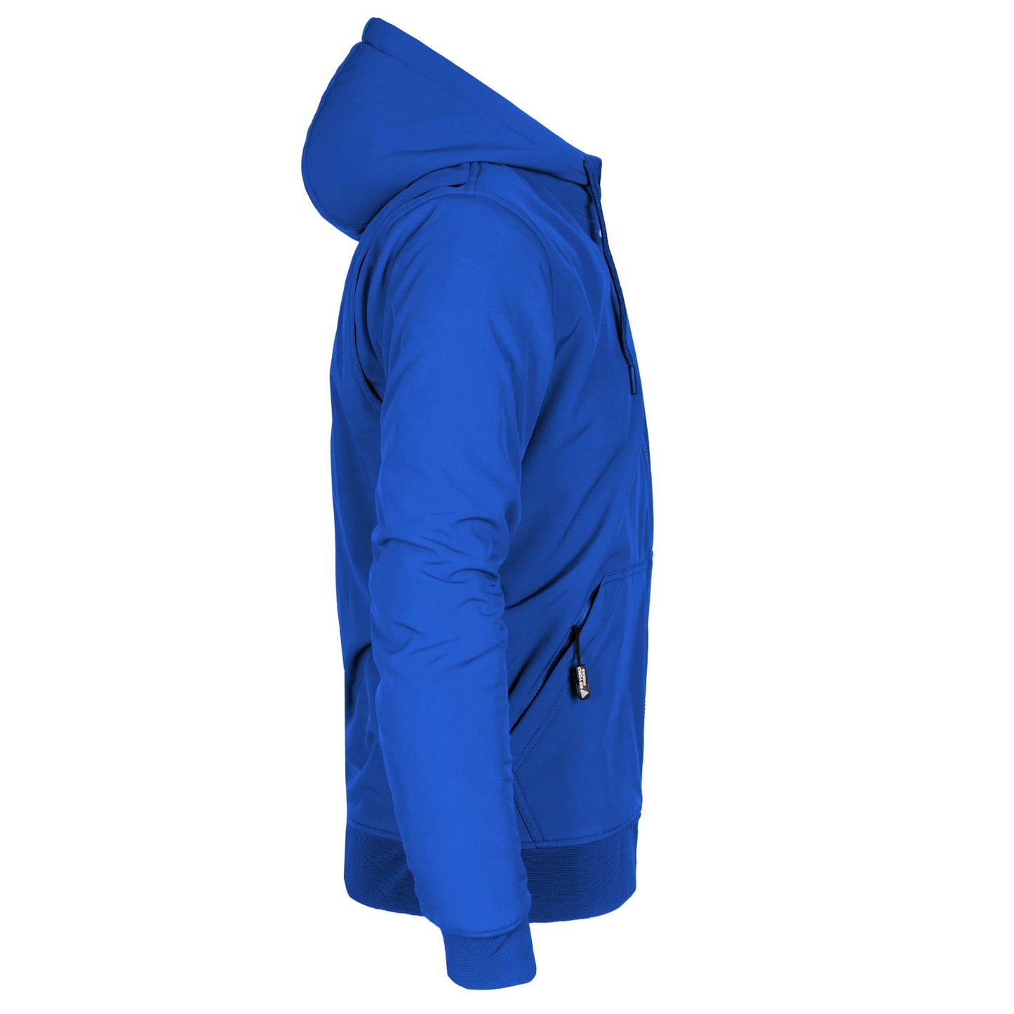 Protective SoftShell Unisex Hoodie - Royal Blue Matte with Pads