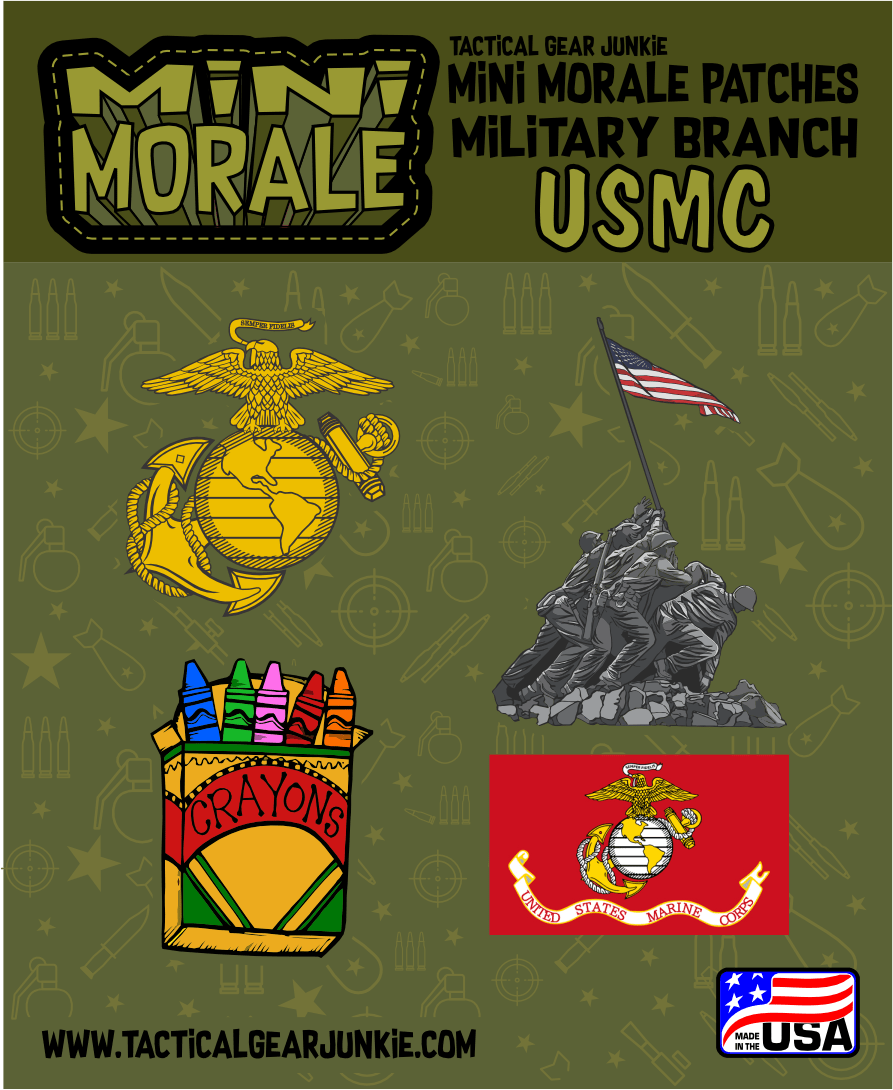 Mini Morale - U.S. Marine Corps Patch Pack 1