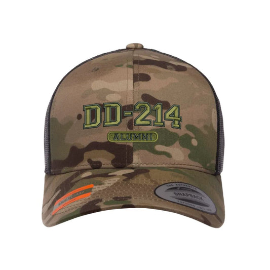 DD-214 Multicam Trucker Hat