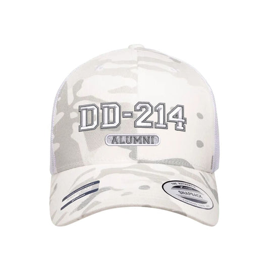 DD-214 Arctic Camo Trucker Hat