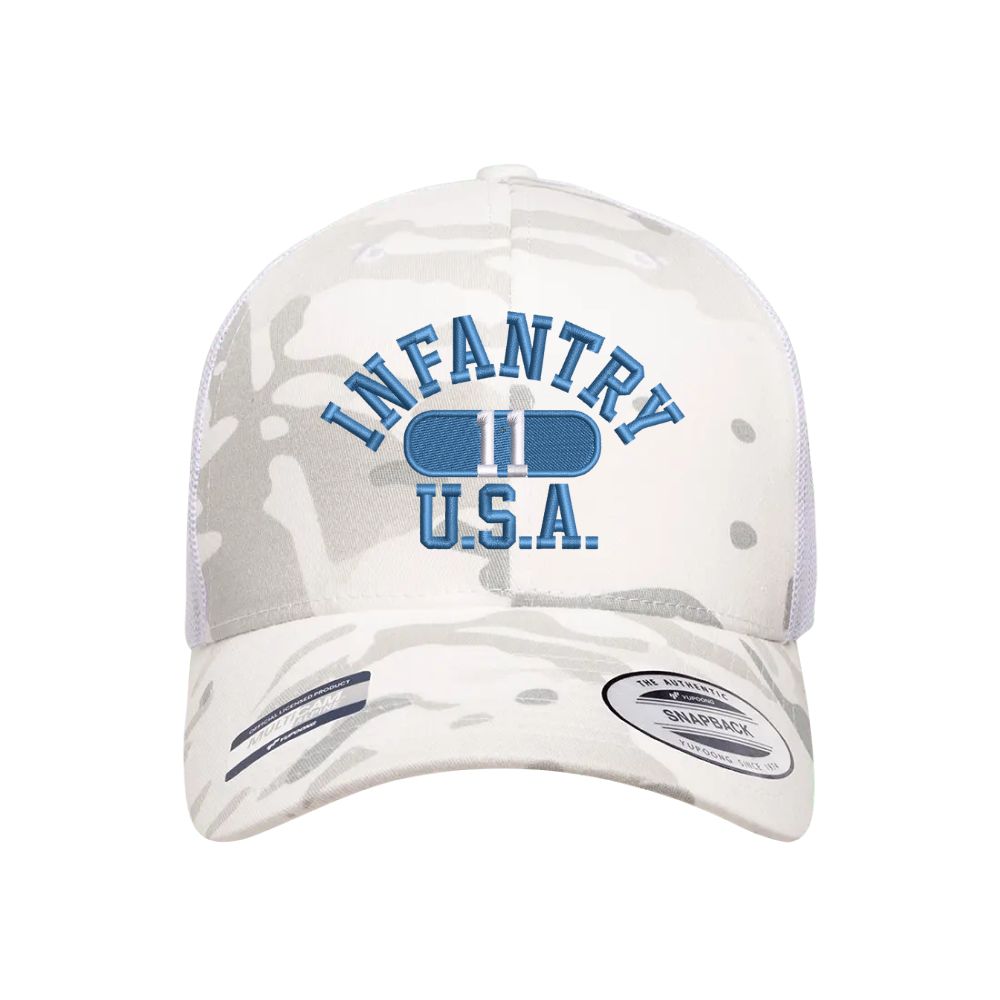 Infantry USA Arctic Camo Trucker Hat