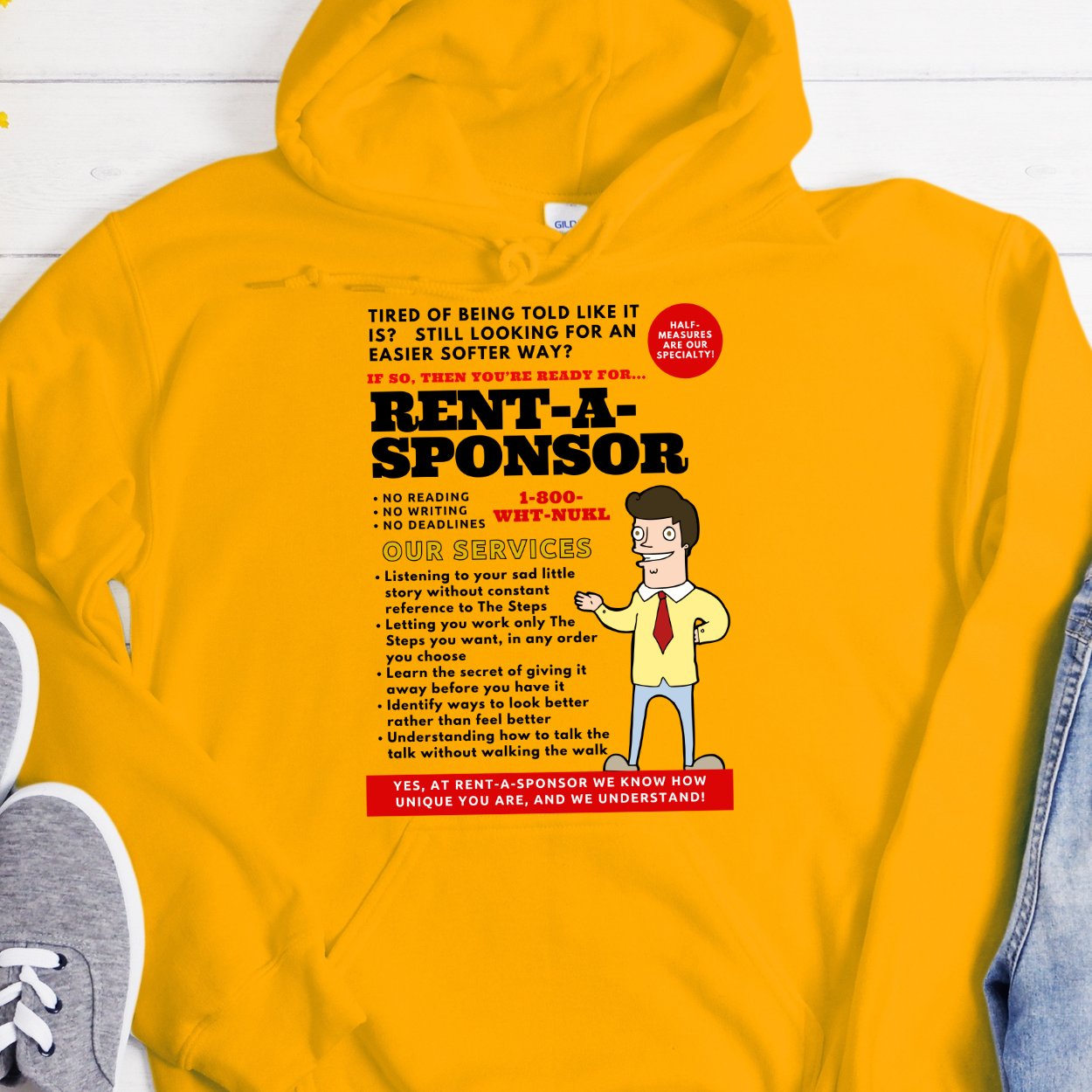 Recovery Hoodie | Inspiring Sobriety |  Rent-A-Sponsor