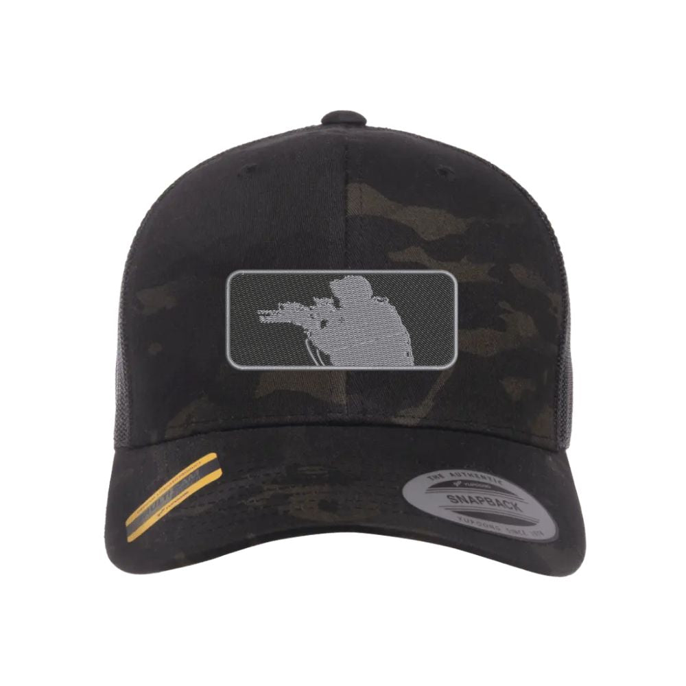 Gunfighter Black Camo Trucker Hat