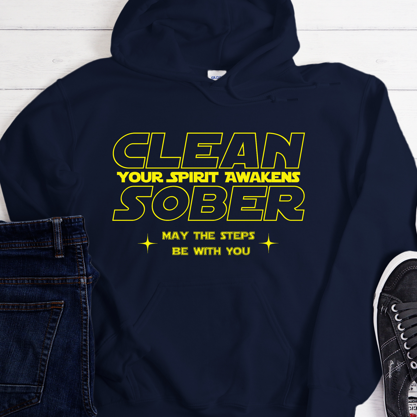 Recovery Hoodie | Inspiring Sobriety |  Clean Sober Your Spirit Awakens