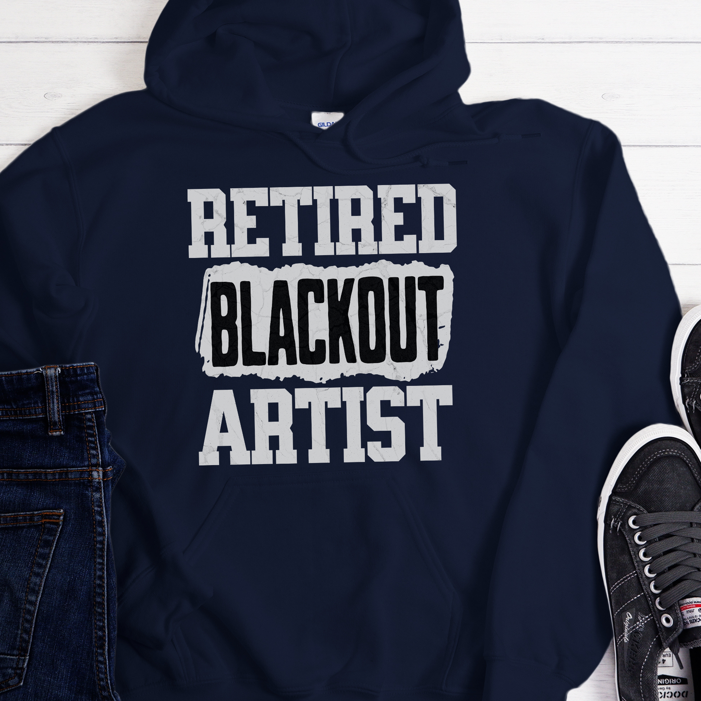 Recovery Hoodie | Inspiring Sobriety | Retired Blackout Artist