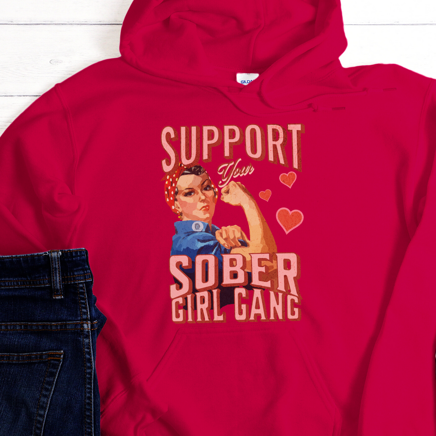 Recovery Hoodie | Inspiring Sobriety | Support Your Sober Girl Gang