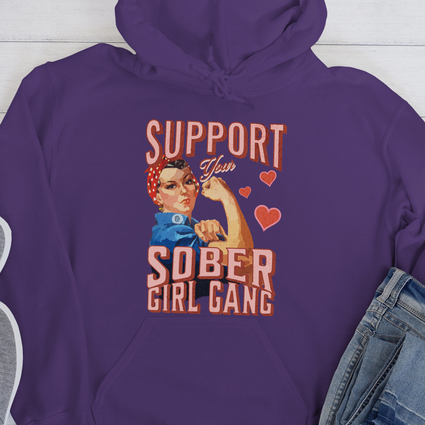 Recovery Hoodie | Inspiring Sobriety | Support Your Sober Girl Gang