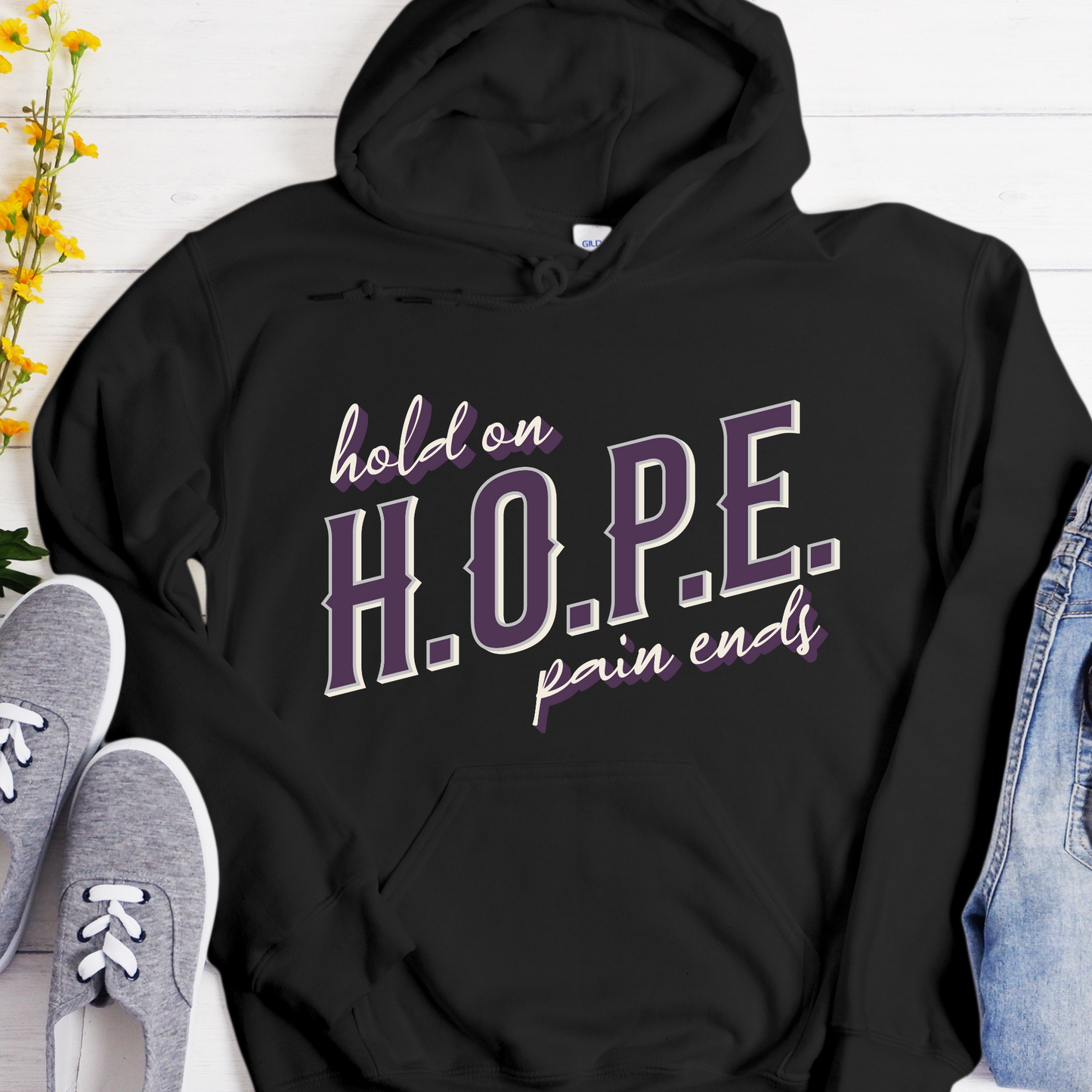 Recovery Hoodie | Inspiring Sobriety | H.O.P.E.