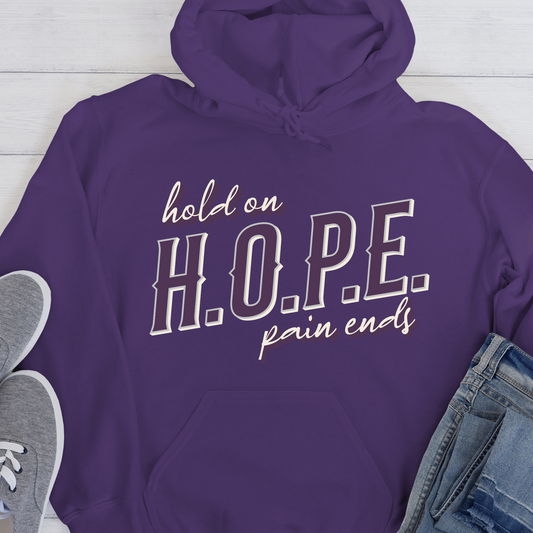 Recovery Hoodie | Inspiring Sobriety | H.O.P.E.