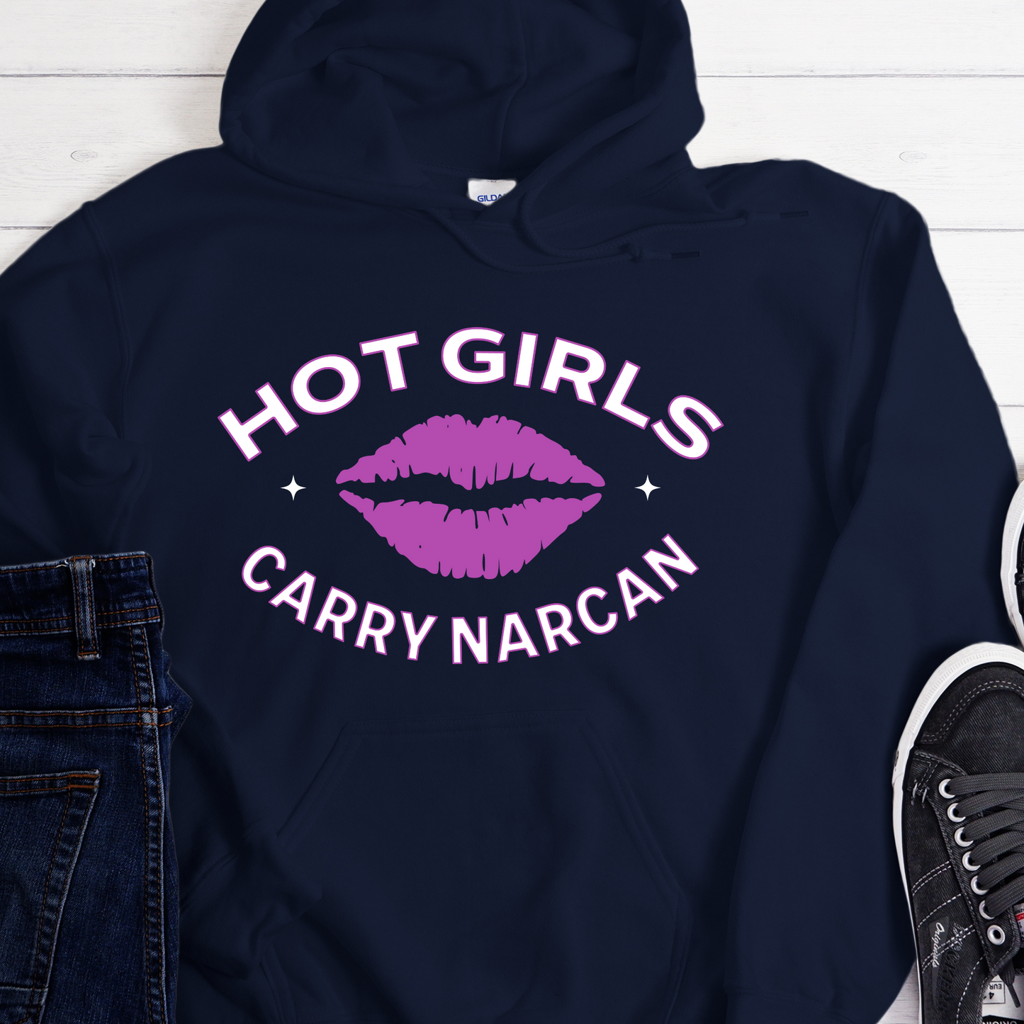 Recovery Hoodie | Inspiring Sobriety | Hot Girls Carry Narcan