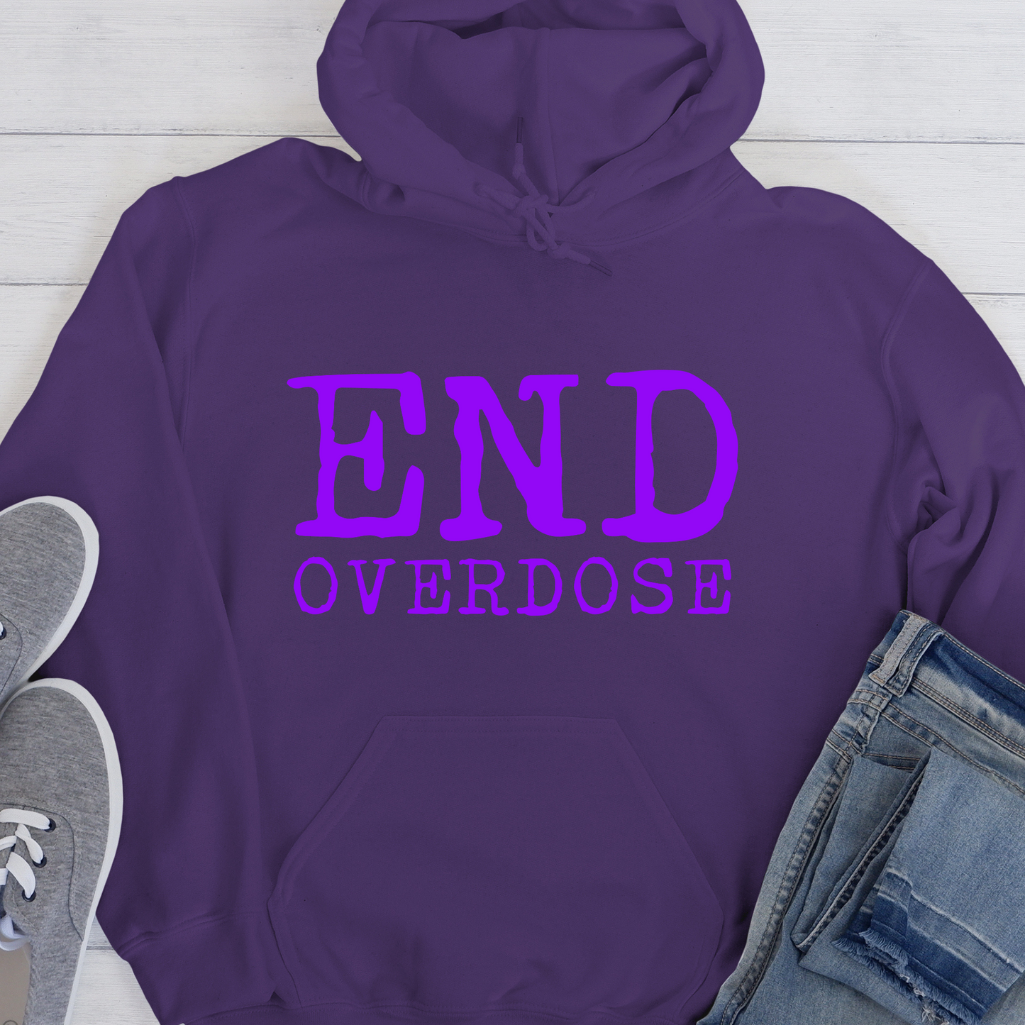 Custom Recovery Hoodie | Inspiring Sobriety | End Overdose