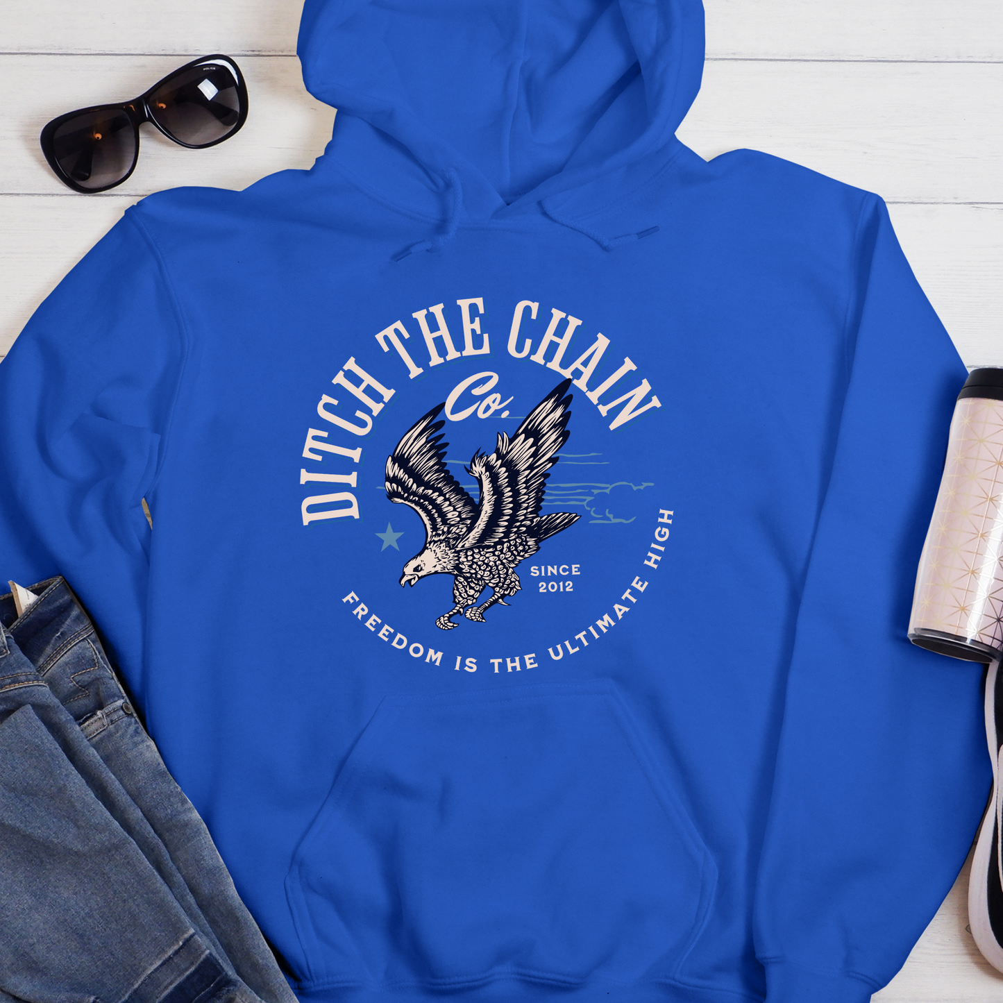 Custom Recovery Hoodie | Inspiring Sobriety | Ditch The Chain