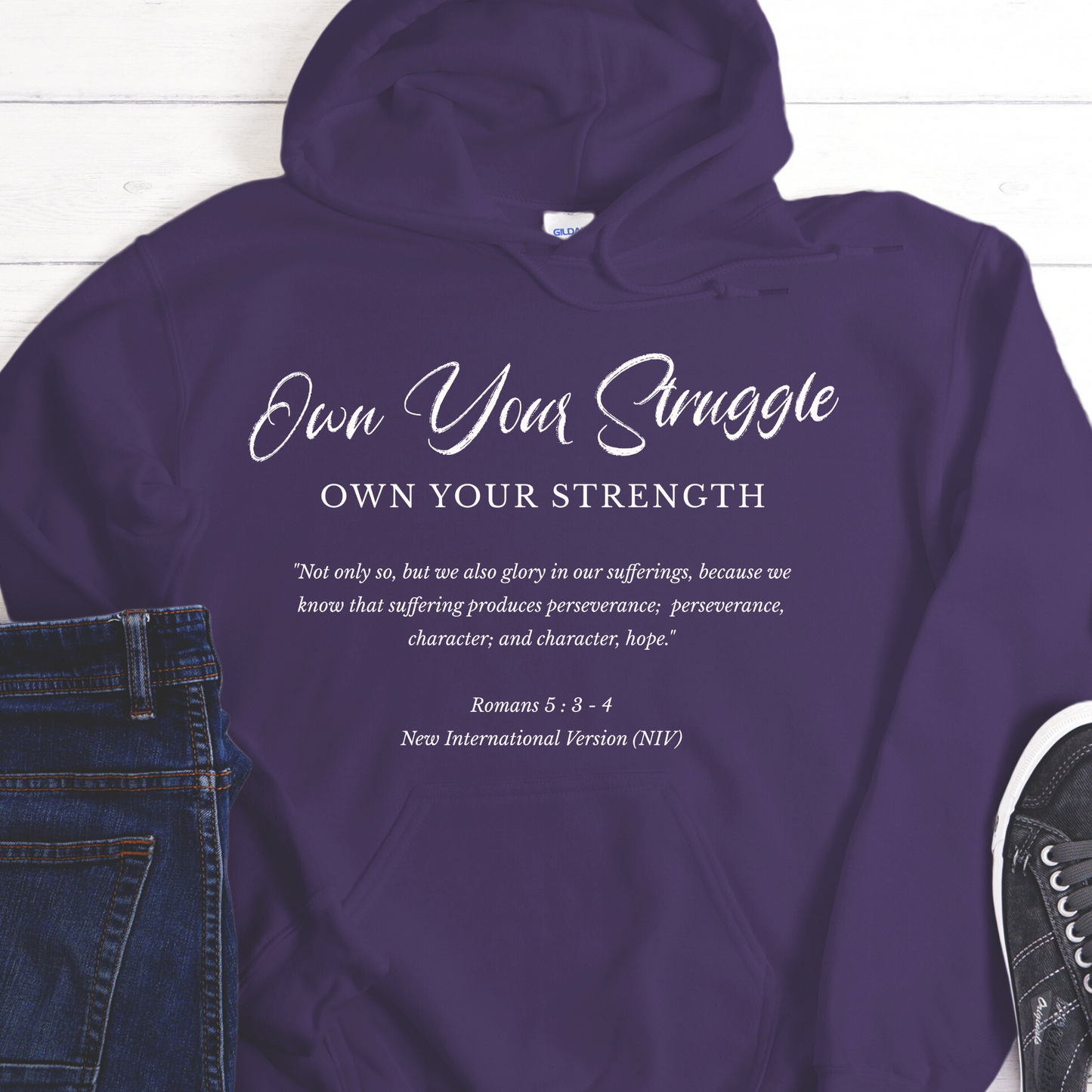 Recovery Hoodie | Inspiring Sobriety |  Own Your Struggle