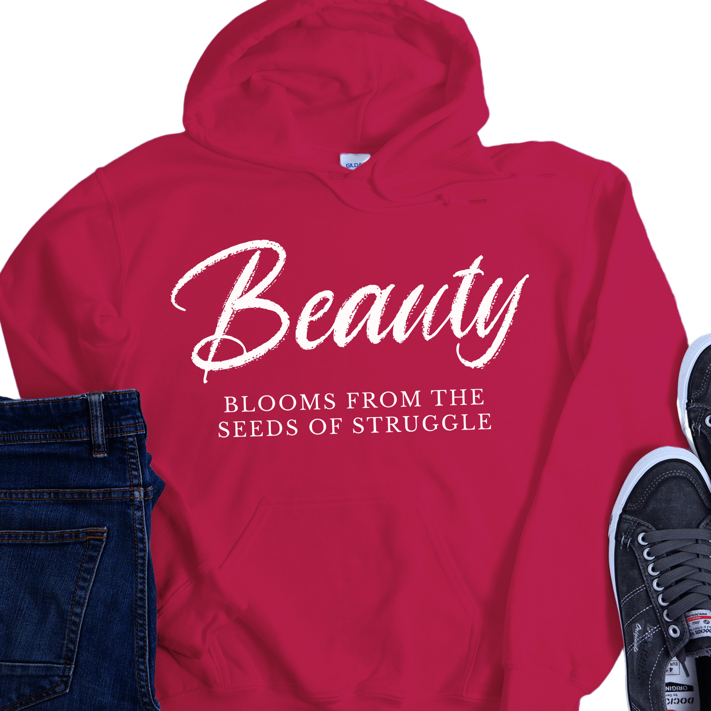 Recovery Hoodie | Inspiring Sobriety | Beauty Blooms From The Seeds of Struggle