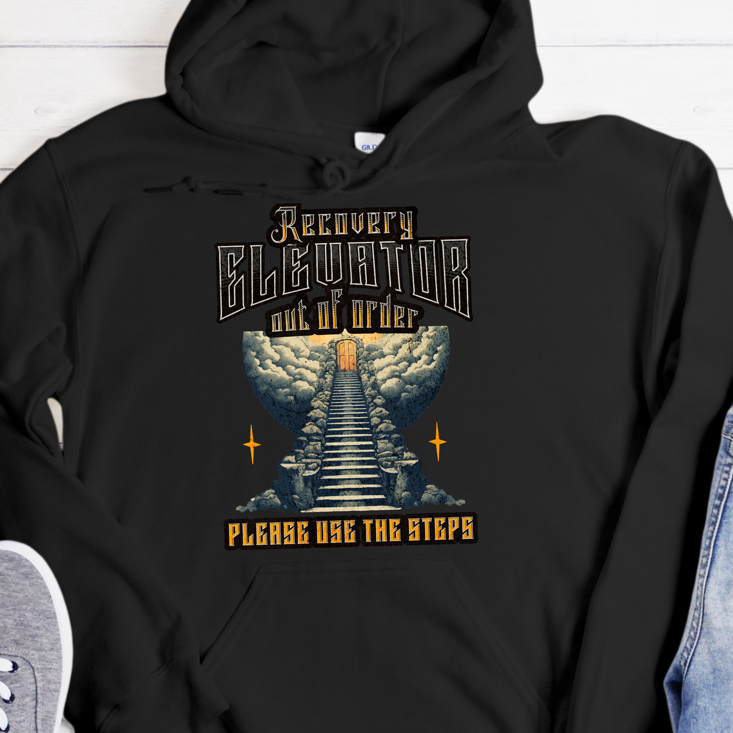 Recovery Hoodie | Inspiring Sobriety |  Recovery Elevator