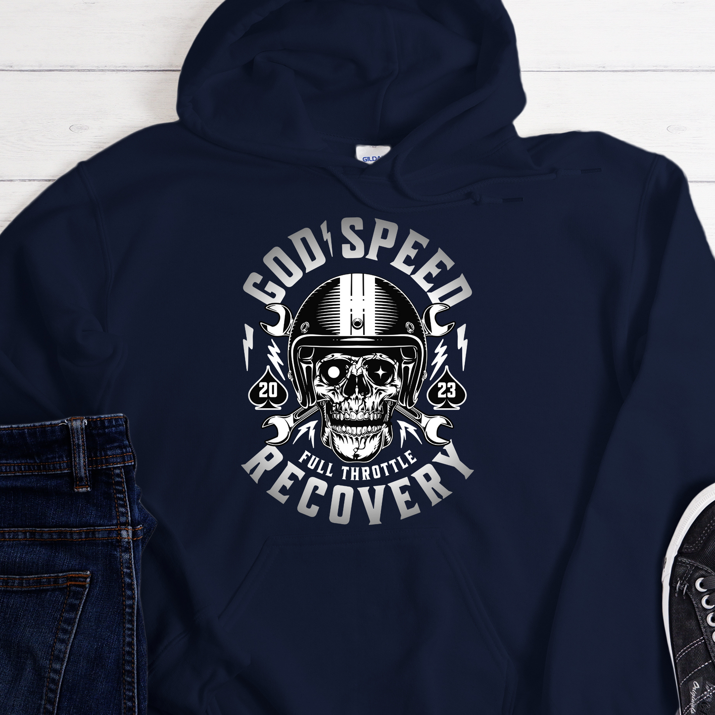 Custom Recovery Hoodie | Inspiring Sobriety | Full Throttle Recovery