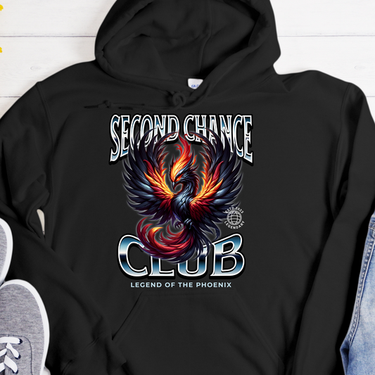 Custom Recovery Hoodie | Inspiring Sobriety |  2nd Chance Club