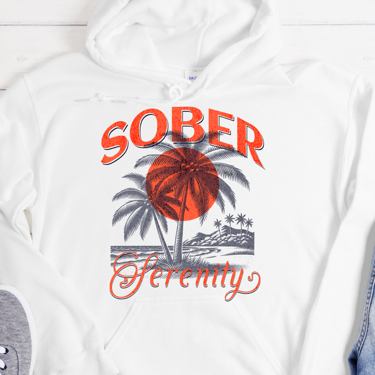 Recovery Hoodie | Inspiring Sobriety |  Sober Serenity