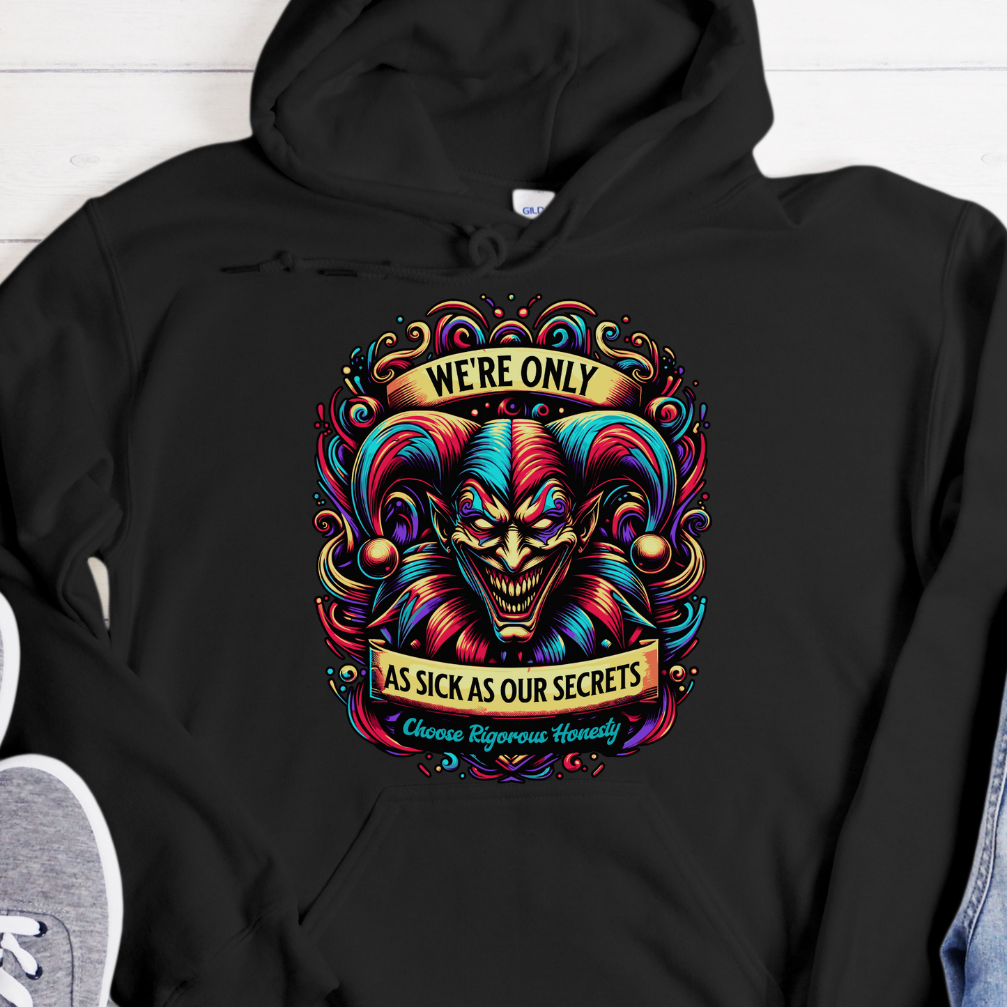 Recovery Hoodie | Inspiring Sobriety |  We're Only As Sick as Our Secrets