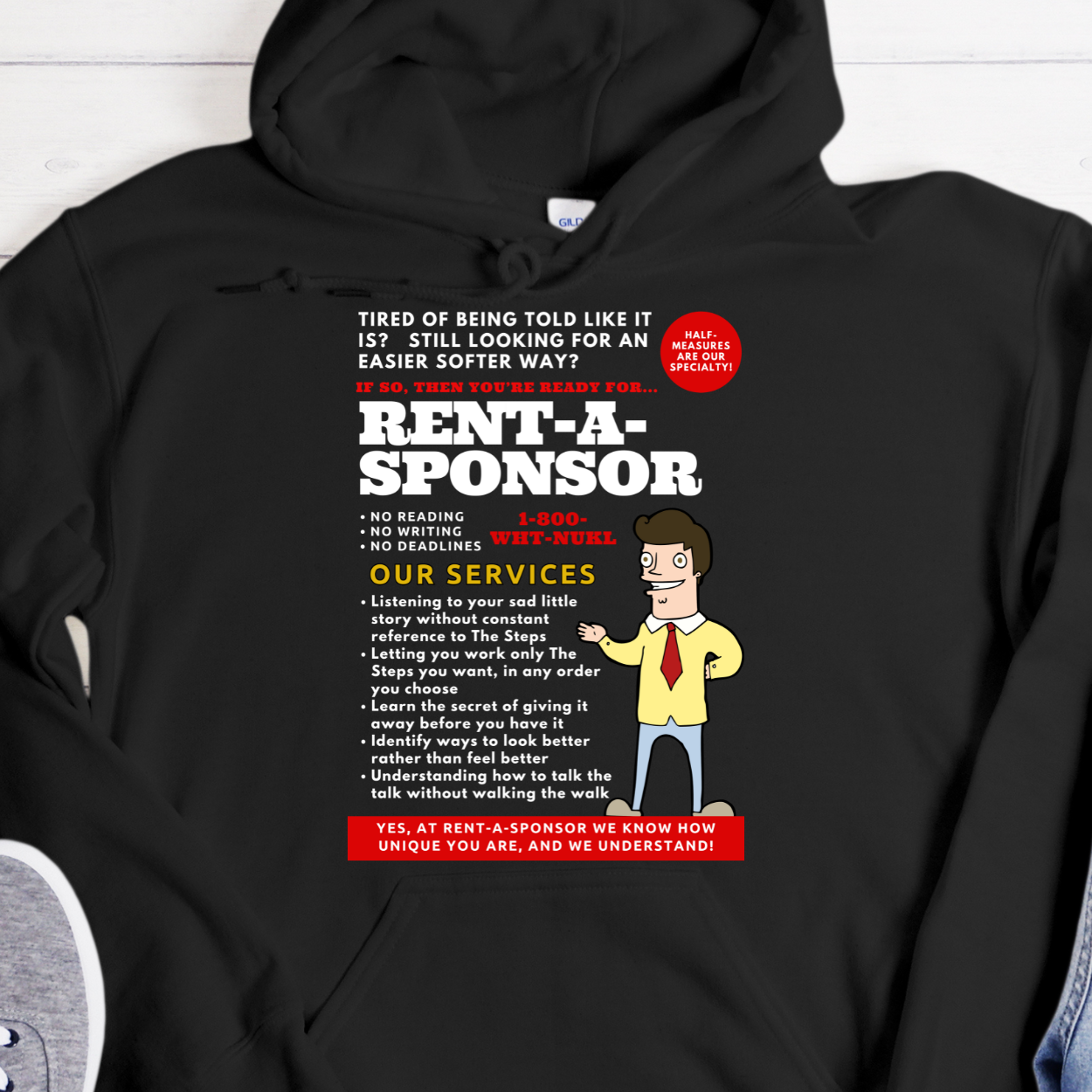 Recovery Hoodie | Inspiring Sobriety |  Rent-A-Sponsor