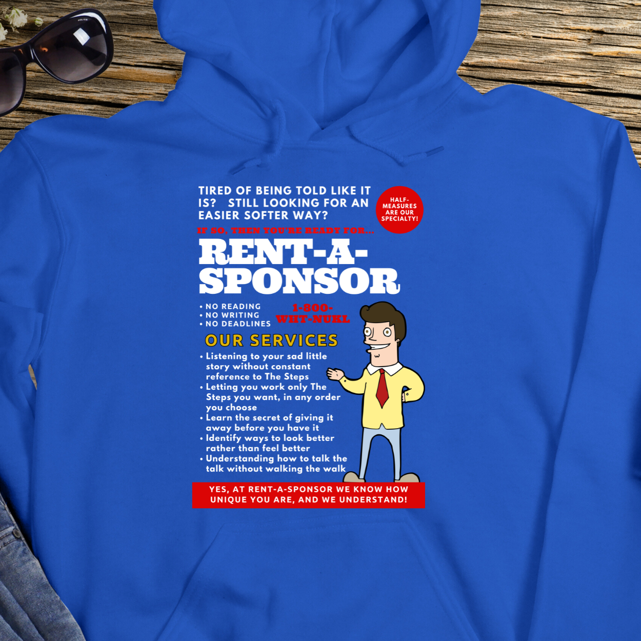 Recovery Hoodie | Inspiring Sobriety |  Rent-A-Sponsor